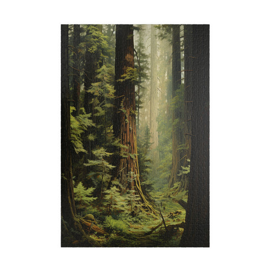 Quiet Forest - Jigsaw Puzzle (500, 1000-piece)